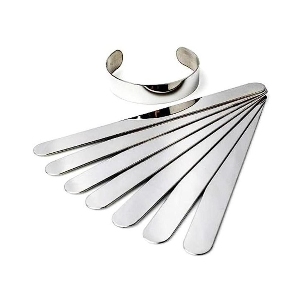 Bastex Pulsera en blanco para estampación y fabricación de