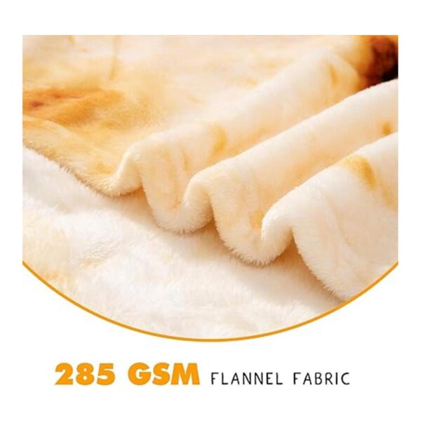 Manta gigante CASOFU con diseño de tortilla de harina_2