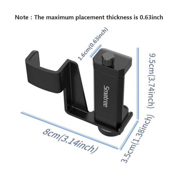 Smatree OSMO Pocket Juego de 2 soportes para teléfono con_4