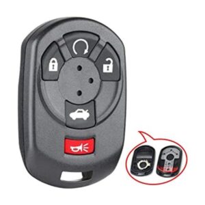 Beefunny Carcasa de repuesto para llave de coche con_1