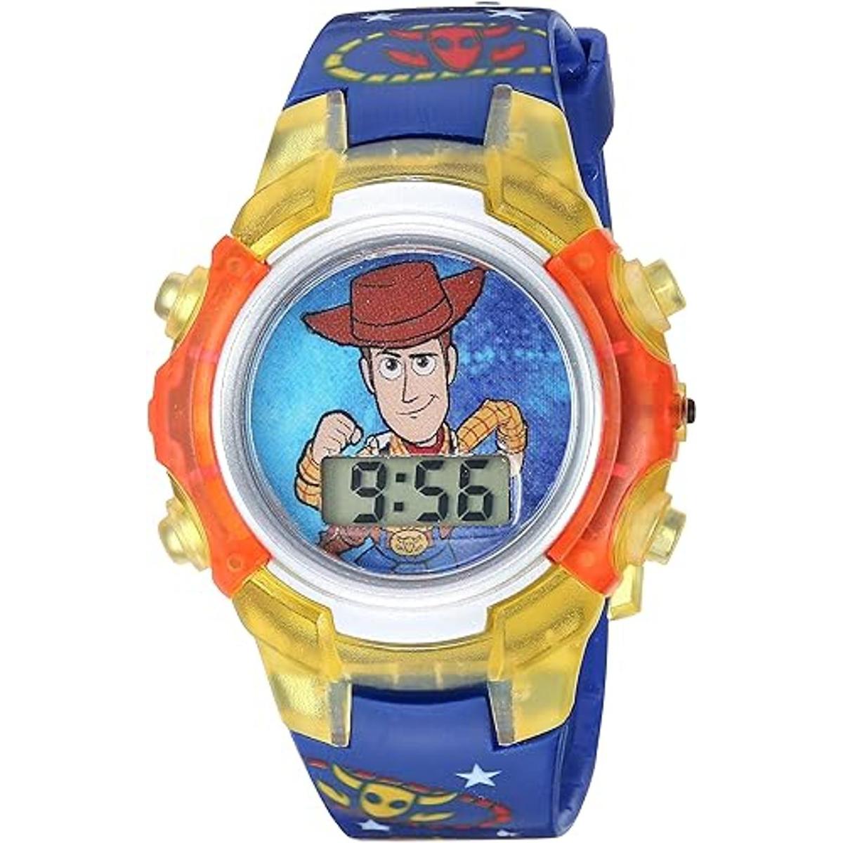 Disney Toy Story TYM4030 Reloj de cuarzo negro con