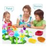 GILI Juguetes de construcción de jardín de flores juegos_3