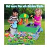 GILI Juguetes de construcción de jardín de flores juegos_2