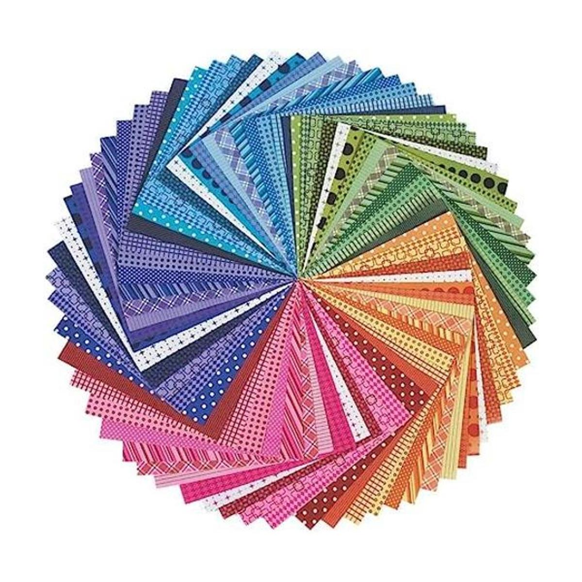 Fun Express Rainbow Papel para álbumes de recortes de 12