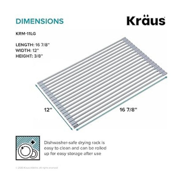 Kraus KRM11LG Escurridor multiusos para encima del_5