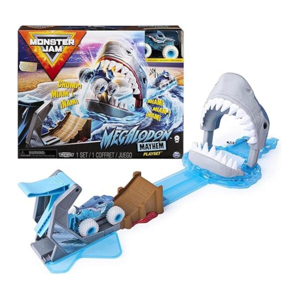 Monster Jam Juego oficial Megalodon Mayhem con exclusivo_1