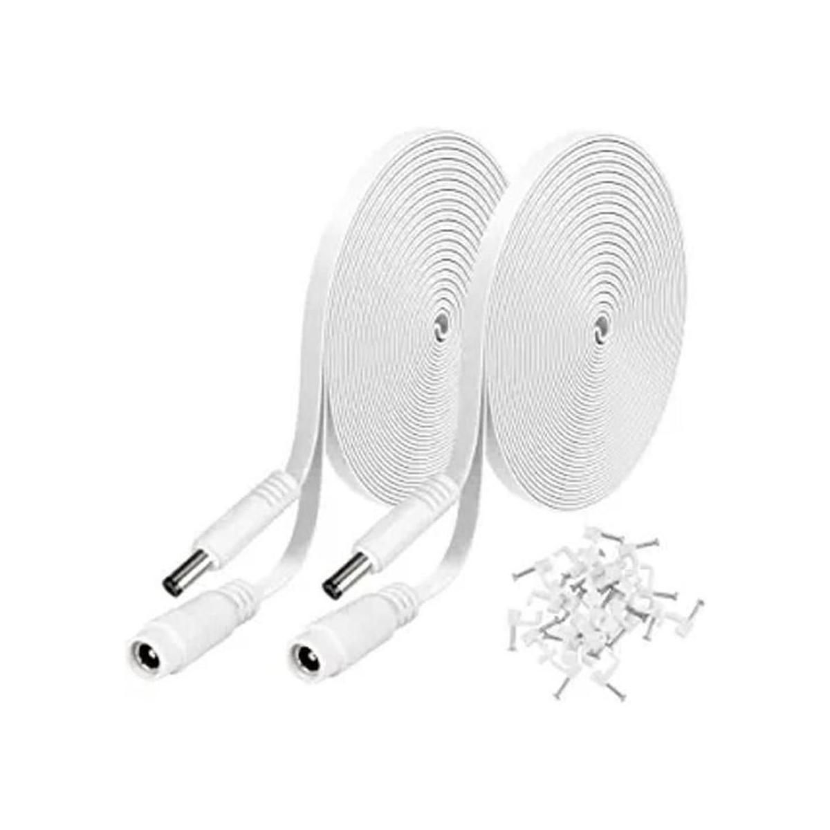 Paquete de 2 cables de extensión de alimentación CC de 20