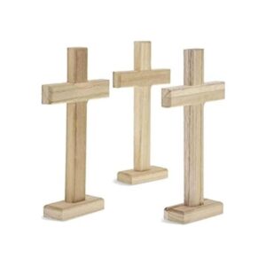 Juvale Cruces de madera para manualidades cruz de madera_1