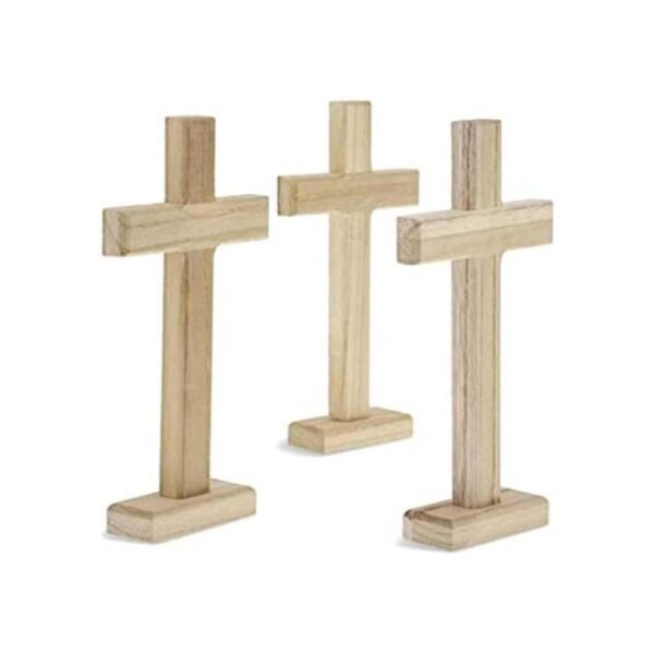 Juvale Cruces de madera para manualidades cruz de madera_1