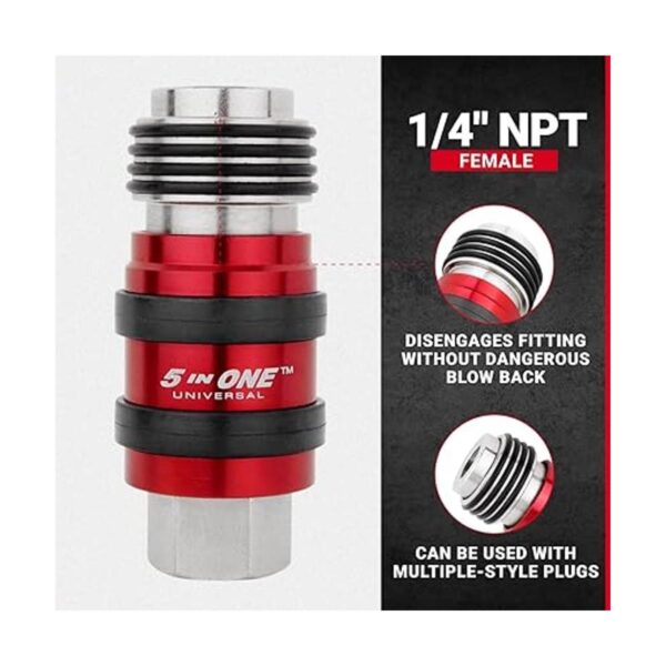 Milton S1750 Acoplador de escape de seguridad cuerpo de_2