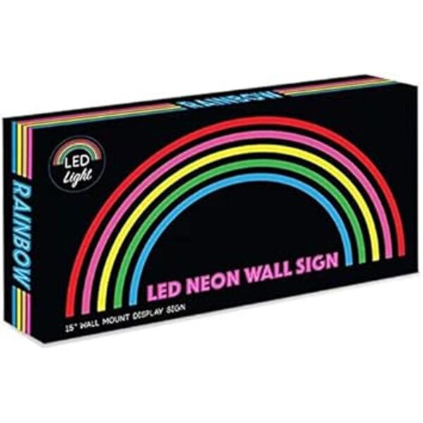 Isaac Jacobs Letrero de pared LED de neón de 15 x 7.5