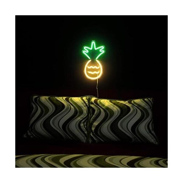 Isaac Jacobs Letrero de pared LED de neón de 17 x 10