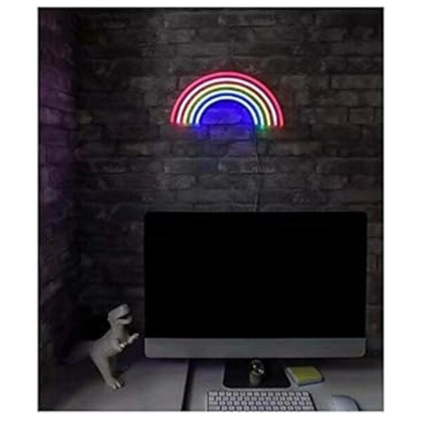 Isaac Jacobs Letrero de pared LED de neón de 15 x 7.5