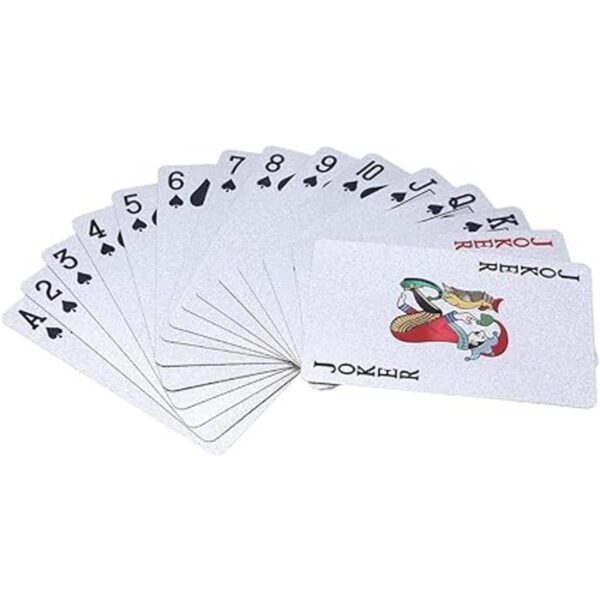 EAY Cartas de juego de plástico impermeable naipe de_2