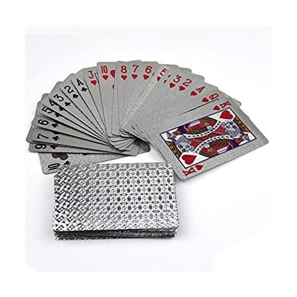 EAY Cartas de juego de plástico impermeable naipe de_1