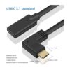 Poyiccot Cable de extensión USB C de 1 pies11.8 in USB C_2