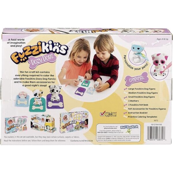 PlayMonster Fuzzikins Dozy Dogs Craft Playset