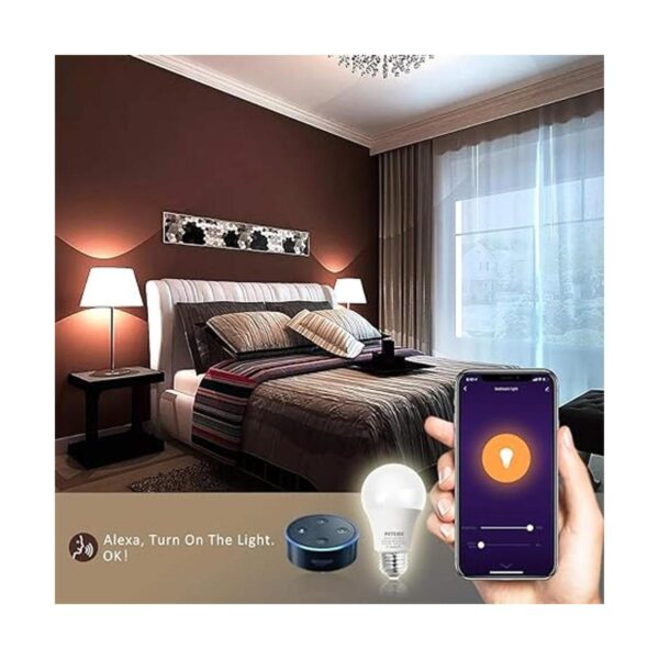 Bombilla inteligente WiFi Alexa Peteme LED RGB cambio de_5