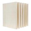 Tableros de panel de madera sin acabar lienzo de madera