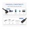 Poyiccot Cable de extensión USB C de 1 pies11.8 in USB C_5