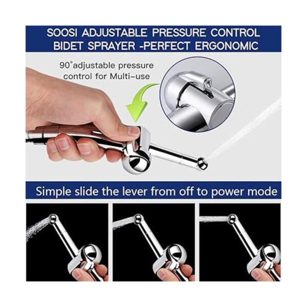 Soosi Pulverizador de bidé de mano para inodoro control