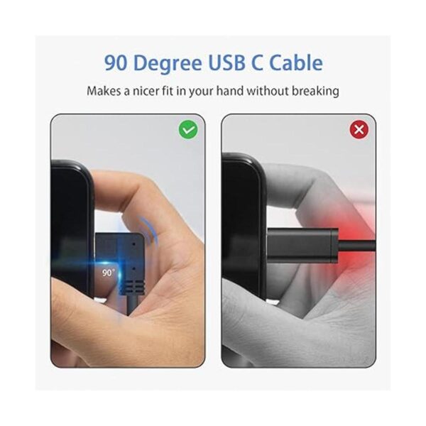 Poyiccot Cable de extensión USB C de 1 pies11.8 in USB C_4