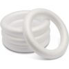 Anillos de corona de espuma blanca para arte y_1