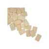 Bright Creations Rectángulos de madera sin terminar para