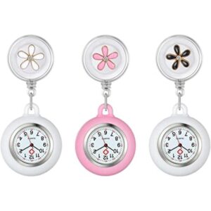 Lancardo Reloj de solapa para enfermeras médicos relojes_1