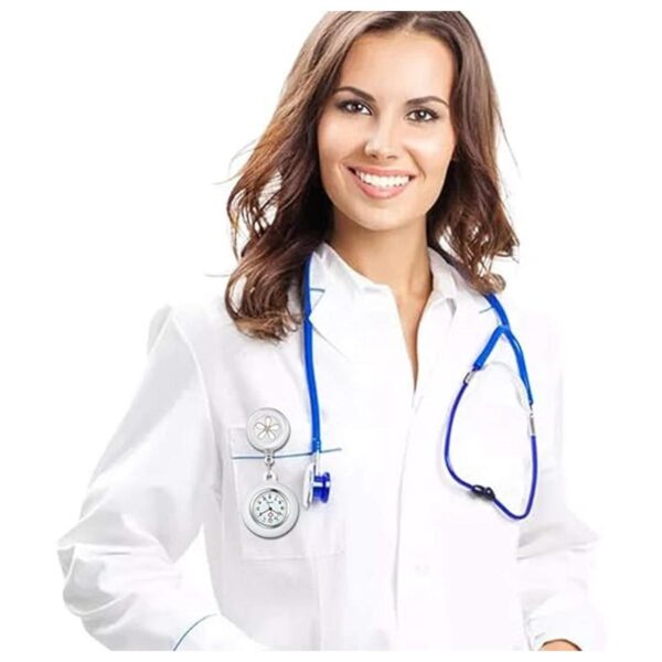 Lancardo Reloj de solapa para enfermeras médicos relojes_2
