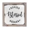DeliDecor Blessed Letreros de madera de 8 x 8 pulgadas_2