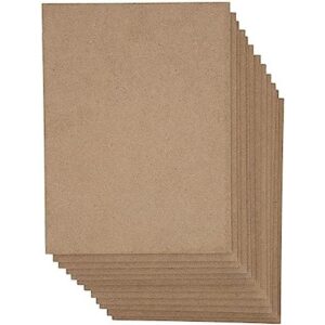 Hojas de madera aglomerada en blanco para manualidades y_1