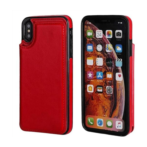 OT ONETOP Funda tipo cartera para iPhone Xs Max con_3