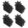 RGBZONE 4 unids S3003 servo motor estándar RC servo de