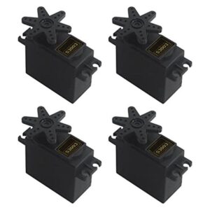 RGBZONE 4 unids S3003 servo motor estándar RC servo de