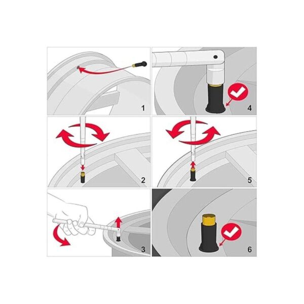 Hromee Kit de extractor e instalador de herramientas de_5