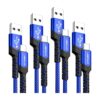 JSAUX Cable USB C paquete de 4 unidades 10 pies6.6_1