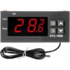 Dorhea Controlador de temperatura digital STC1000 AC 10A