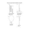 JOLLYSTYLE Juego de 8 soportes para globos con 56 palos_4