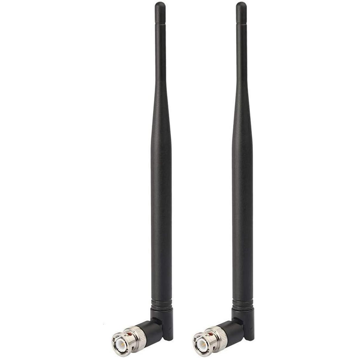 Bingfu Antena receptora de micrófono inalámbrico UHF 400