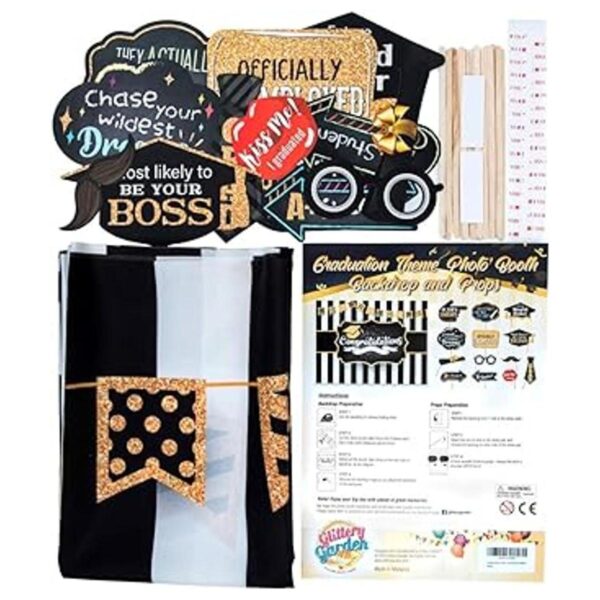 Telón de fondo para fiesta de graduación 2022 elegante_6