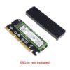 GODSHARK NVME Adaptador PCIe x16 con disipador de calor_5