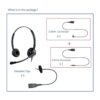 Auriculares de 0.098 in con micrófono de cancelación de_6