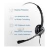 Auriculares de 0.098 in con micrófono de cancelación de_5