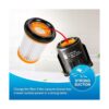 KEEPOW Filtro de vacío de tela compatible con Shark WV201_3