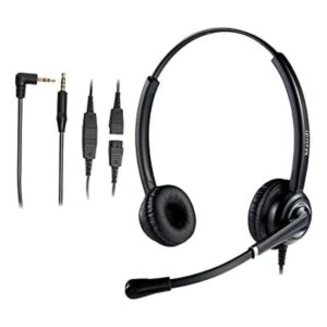 Auriculares de 0.098 in con micrófono de cancelación de_1