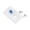 Placa de pared coaxial Ethernet 2 unidades 1 puerto_3