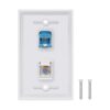 Placa de pared coaxial Ethernet 2 unidades 1 puerto_4