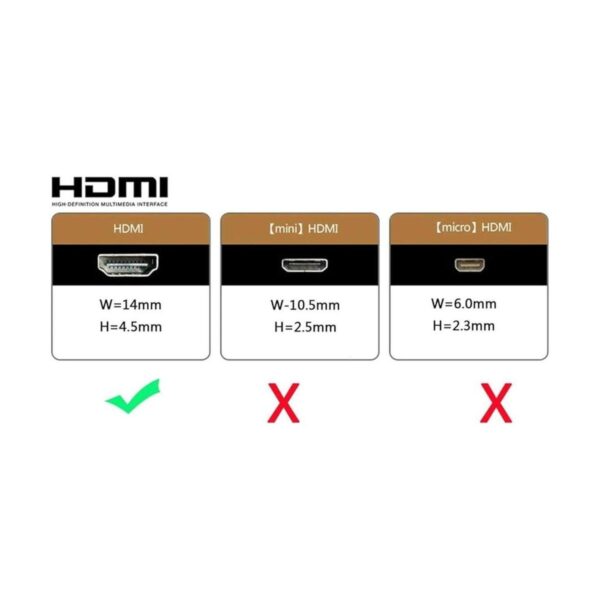 CYFPV FPV Cable plano HDMI macho a ángulo de 90D HDMI_5