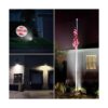 OSORD Luces solares para exteriores 18 LED impermeable_3